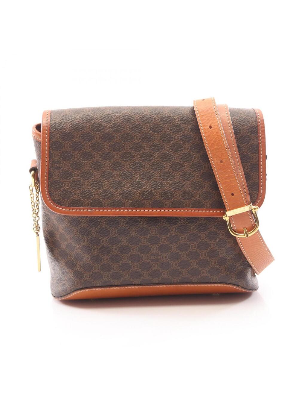 Celine Macadam Shoulder Bag Canvas #277470C37B